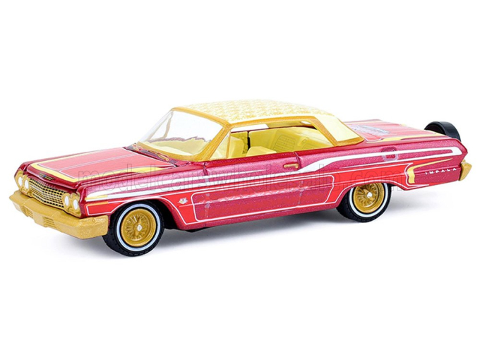 CHEVROLET Impala Lowrider Custom (1963), Pink White