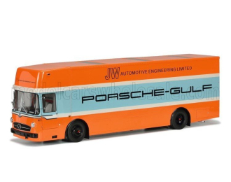 MERCEDES-BENZ O317 Truck car transporter Porsche Gulf JW automotive engineering limited renntransporter (1968)