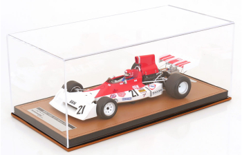 BRM F1 P160e №21 Monza Italy Gp Niki Lauda (with Pilot Figure) (1973) , White Red