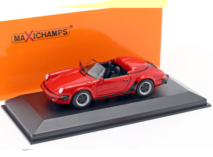 PORSCHE 911 SPEEDSTER - 1988 - RED