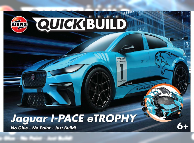 Сборная модель Quickbuild Jaguar I-PACE eTROPHY