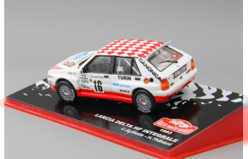 LANCIA Delta HF Integrale C.Spiliotis - H.Thibaud #16 (1993), white