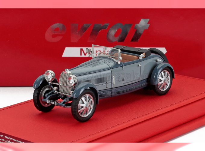 BUGATTI T43a S/n 43309 Roadster Spider Open (1928), 2 Tone Gery