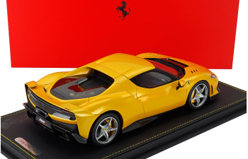FERRARI 296 Speciale (2025) - Con Vetrina - With Showcase, Giallo Tristrato - Yellow