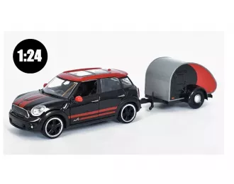 MINI Cooper S All4 Countryman, black/red