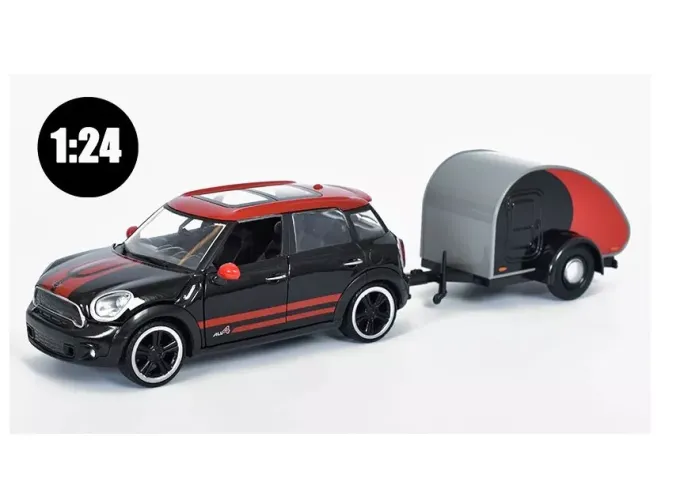 MINI Cooper S All4 Countryman, black/red