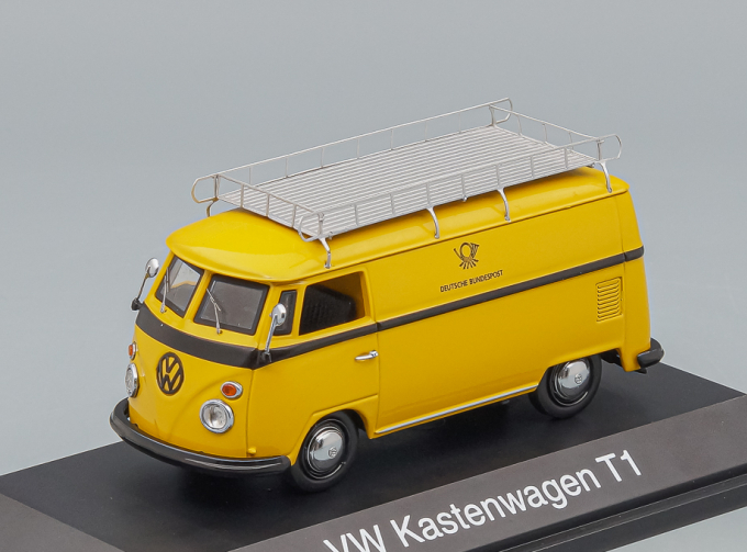 VOLKSWAGEN T1 Kastenwagen Deutsche Bundespost, yellow / black