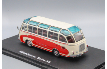 KAESSBOHRER SETRA S6, cream / red