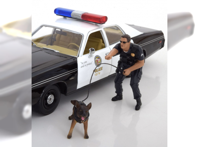 FIGUR Police Officer with Dog