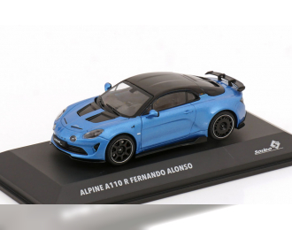 RENAULT Alpine A110 R Fernando Alonso (2024), blue metallic