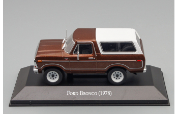 FORD Bronco (1978), brown white metallic