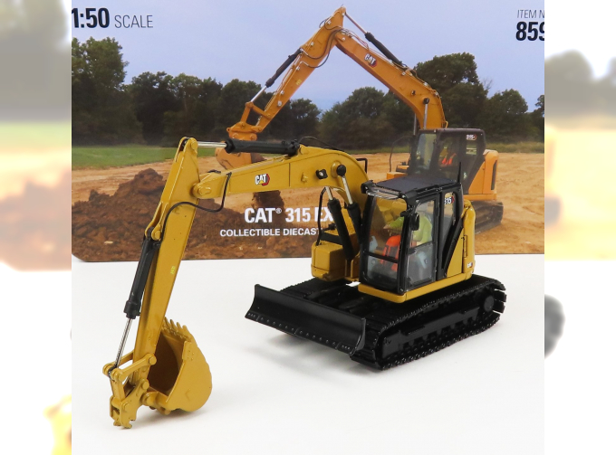 CATERPILLAR Catm315 Escavatore Cingolato - Tractor Hydraulic Excavator Scraper, Yellow Black