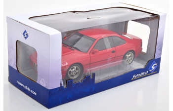 BMW 850 CSI E31 (1990), red