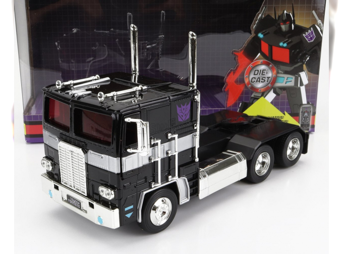 PETERBILT 352 Tractor Truck 3-assi (1979) - Nemesis Prime Transformers, Black