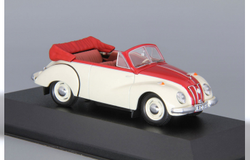 IFA F9 Cabrio (1953), white / red