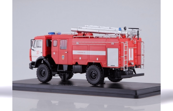 АЦ-3-40 (Камский грузовик 43502), красный