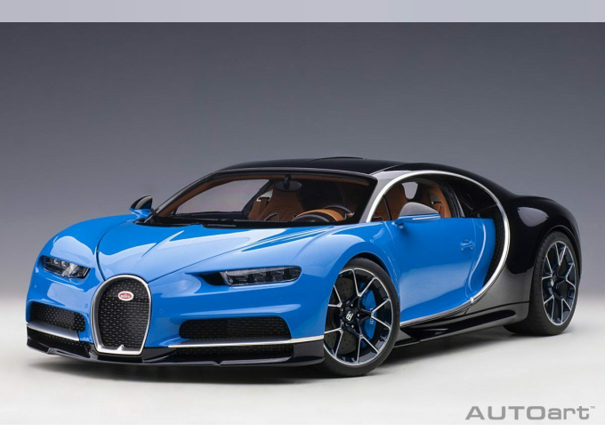 Bugatti Chiron (blue)