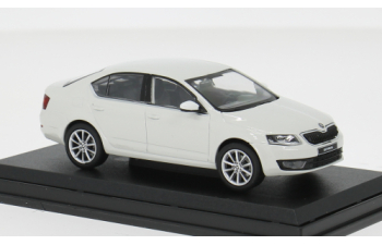 SKODA Octavia III (2013), white 
