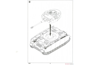 Сборная модель немецкий средний танк Pzkpfw IV Ausf.H