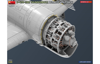 Сборная модель DRAGON WINGS P-47d-11re Thunderbolt Airplane Military 1942