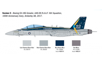 Сборная модель BOEING Ea-18g Growler Military Airplane 2006