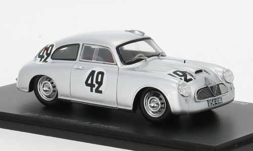 BORGWARD Hansa 1500s №42 24h Le Mans (1953) Hans Hugo Hartmann - Adolf Brudes, Silver