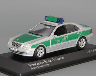 MERCEDES-BENZ E-Class Police (2004), silver / green