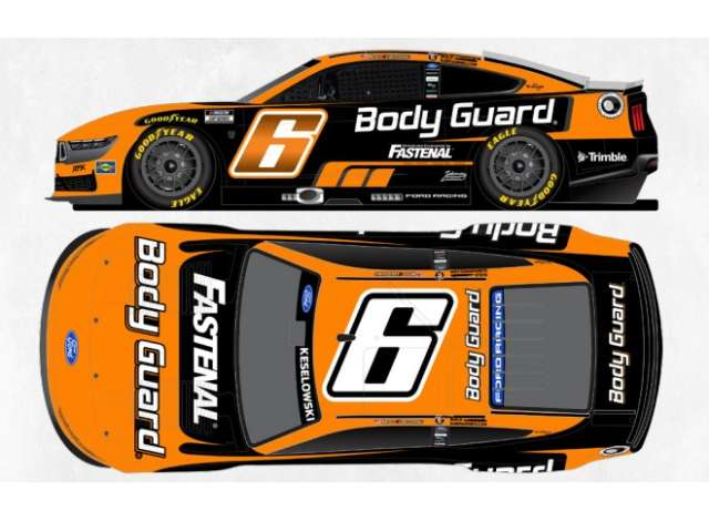 Ford Mustang #6 Brad Keselowski *Body Guard*, orange 2026
