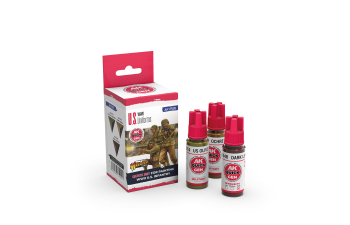 Набор акриловых красок QUICK GEN - Американская униформа Второй мировой / U.S. WWII UNIFORMS – QUICK GEN SET