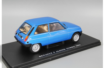 RENAULT 5 Alpine Turbo 1982, Auto Vintage, blue