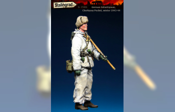 Сборная модель немецкий пехотинец (зима)