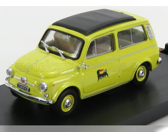 FIAT 500 Giardiniera Station Wagon Veicolo Commerciale Agip (1960), yellow black