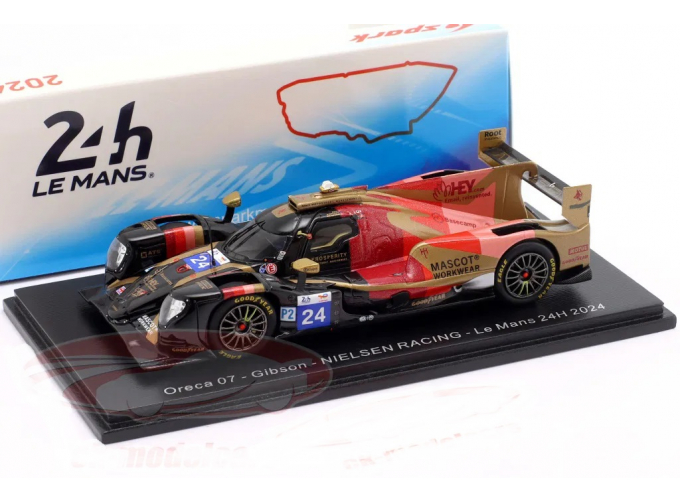 ORECA 07 #24 Team Nielsen Racing 24h LeMans David Heinemeier Hansson, Fabio Scherer, Kyffin Simpson (2024)