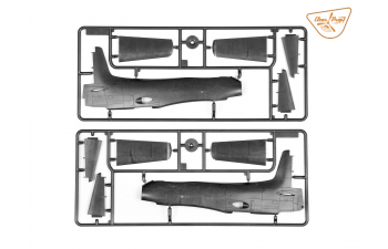 Сборная модель Самолет XA2D-1 Skyshark