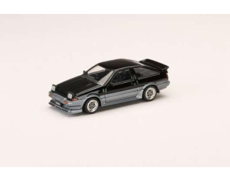 TOYOTA Sprinter Trueno GT APEX (AE86) Late Ver. JDM Style Carbon Bonnet, black/gray