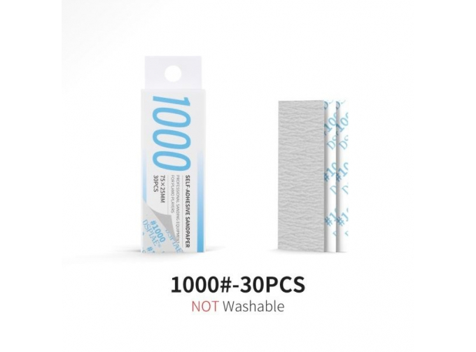 Самоклеящаяся наждачная бумага #1000 (30 шт.)