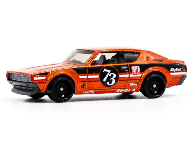 NISSAN Skyline 2000 GT-R, orange