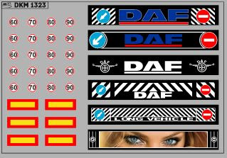 Декаль Брызговик для гузовиков и прицепов вариант 14