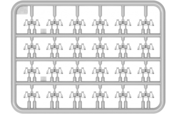 Сборная модель диорама - полевой ремонт немецкого танка - Курск 1943