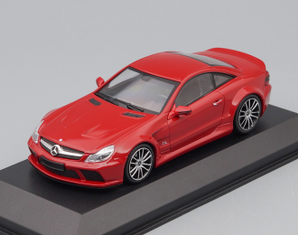 MERCEDES-BENZ SL65 AMG Black Series (R230) 2009, dark red