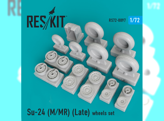 Колеса для Su-24 (M/MR) (Late) wheels set