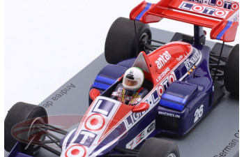 Ligier JS23 №26 7th Germany GP Formula 1 Andrea de Cesaris (1984)