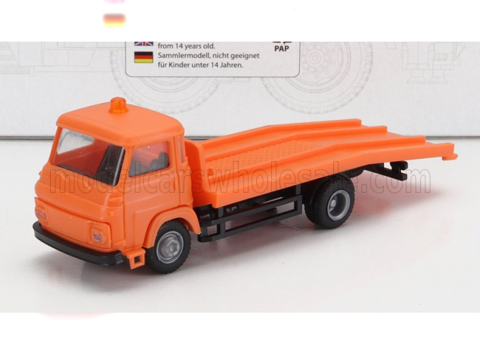 ALFA ROMEO A19 Truck Assistance Carro Attrezzi - Tow Truck Road Service 2-assi, Orange