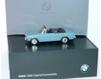 BMW 1600 Cabrio E114 (1966-1977), blue gray