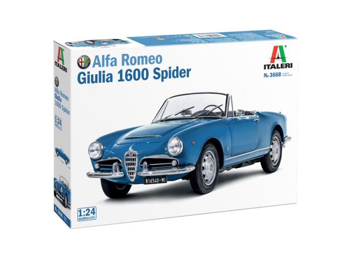 Сборная модель Alfa Romeo Giulia 1600 Spider