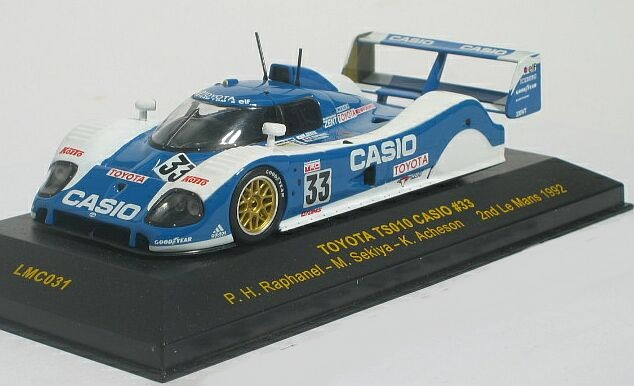TOYOTA TS010 No 33 2nd 24h Le Mans, Raphanel / Sekiya / Acheson (1992)
