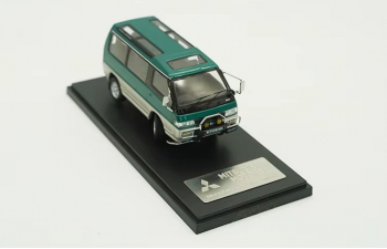 MITSUBISHI Delica Star Wagon 4WD (1990-1999), green metallic / silver