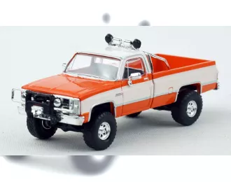 GMC Sierra Grande (1982), orange/white