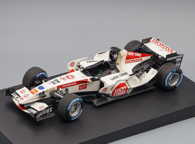 HONDA Racing F1 Team Ra106 - J.Button 1 st Win Hungary GP 2006, white / black / red