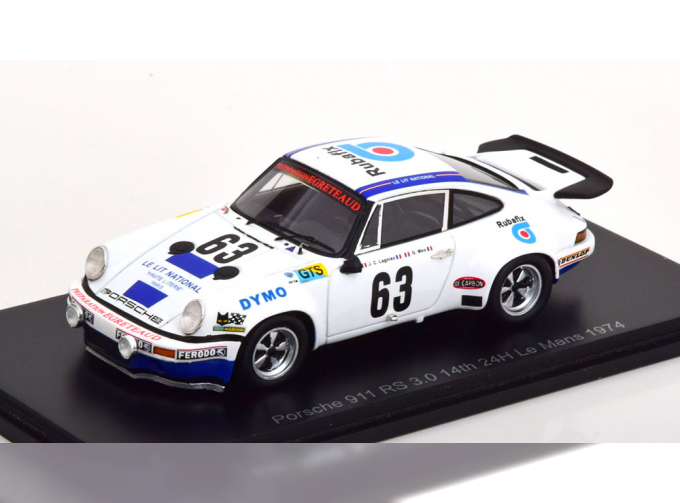 PORSCHE 911 RS 3.0 №63 24h Le Mans, Lagniez/Egreteaud/Meo (1974)